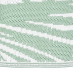 Outdoor Rug ARAKIL Green 160x230 cm PP