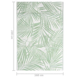 Outdoor Rug ARAKIL Green 160x230 cm PP