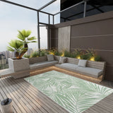 Outdoor Rug ARAKIL Green 160x230 cm PP
