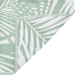 Outdoor Rug ARAKIL Green 190x290 cm PP - Top-Down View