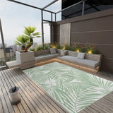Outdoor Rug ARAKIL Green 190x290 cm PP