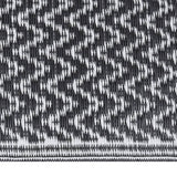 Outdoor Rug ARAKIL Black 140x200 cm PP - Side View