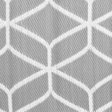 Outdoor Rug ARAKIL Grey 140x200 cm PP