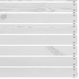 3 Piece Garden Lounge Set Solid Pinewood White - Low Angle