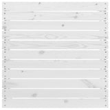 3 Piece Garden Lounge Set Solid Pinewood White - Extra Image