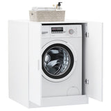 Washing Machine Cabinet White - Extra Image