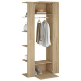 Hallway Cabinets 2 pcs Sonoma Oak Engineered Wood - Top-Down View