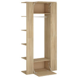 Hallway Cabinets 2 pcs Sonoma Oak Engineered Wood - Extra Image