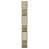 Book Cabinet Room Divider Sonoma Oak 100x24x188 cm