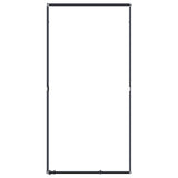 Outdoor Dog Kennel Steel 1.84 m² - Top-Down View