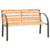 Children Garden Bench 81 cm Solid Wood Chinese Fir - Front View