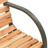 Children Garden Bench 81 cm Solid Wood Chinese Fir - Rear View