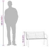 Children Garden Bench 81 cm Solid Wood Chinese Fir - Low Angle