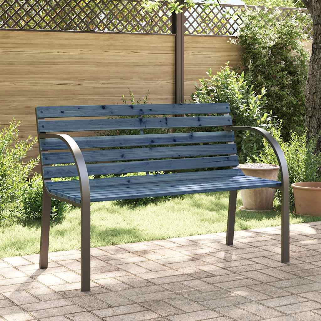 Children Garden Bench 81 cm Solid Wood Chinese Fir Grey