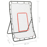 Softball Rebounder 88x79x137 cm Steel - Extra Image