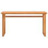 Desk 120x45x75 cm Solid Wood Teak