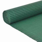 Double-Sided Garden Fence 110x300 cm Green