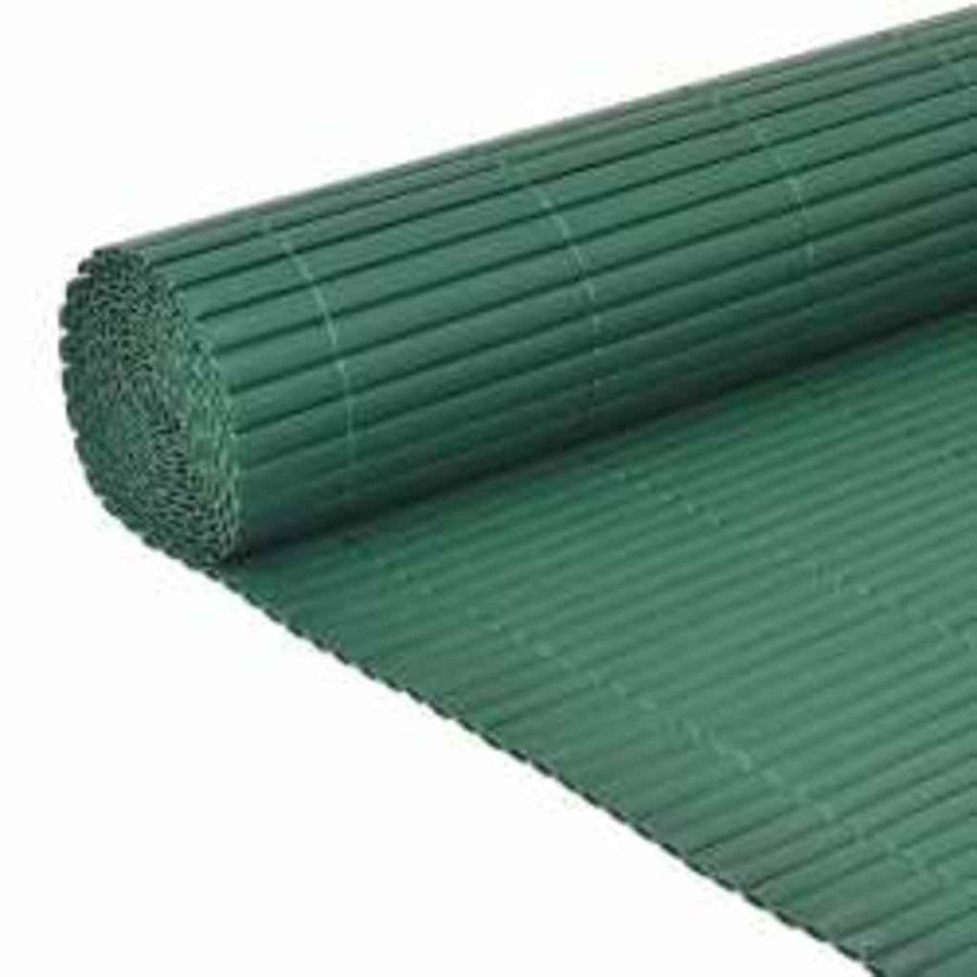 Double-Sided Garden Fence 110x300 cm Green