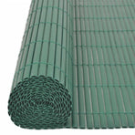 Double-Sided Garden Fence 110x300 cm Green