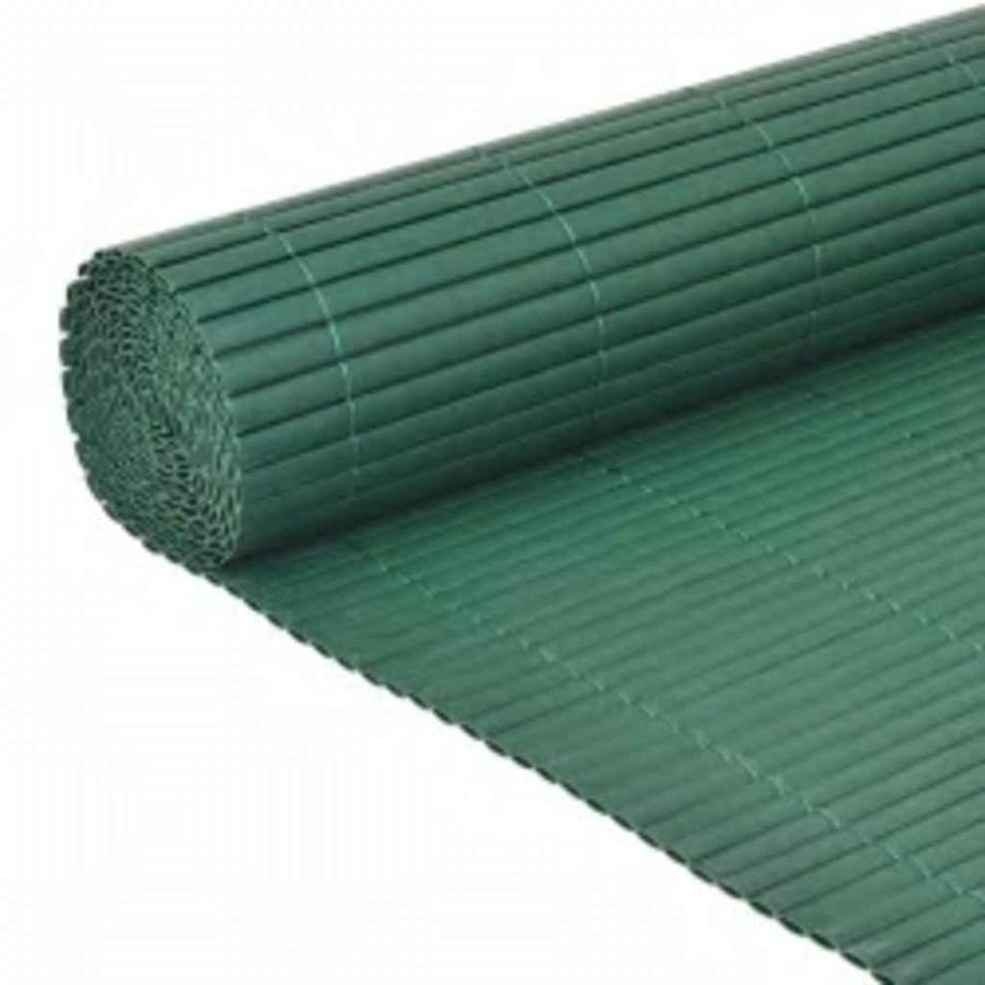 Double-Sided Garden Fence 110x500 cm Green
