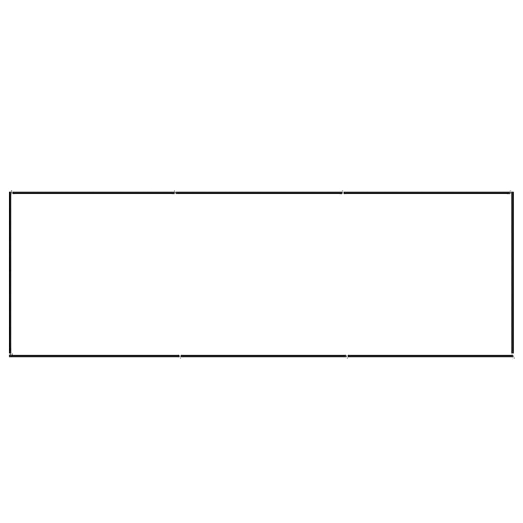 Dog Kennel Black 3 m² Steel