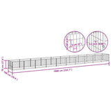 Dog Kennel Black 10 m? Steel - Extra Image