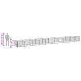 Dog Kennel Black 10 m? Steel - Extra Image