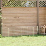 Dog Kennel Silver 3 m² Steel