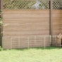 Dog Kennel Silver 3 m² Steel