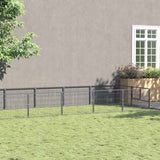 Dog Kennel Silver 10 m? Steel