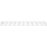 Dog Kennel Silver 20 m? Steel