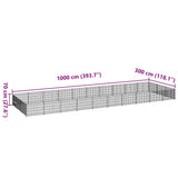 Dog Kennel Black 30 m? Steel