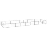 Dog Kennel Silver 27 m? Steel