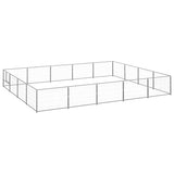 Dog Kennel Silver 20 m? Steel