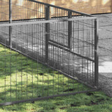 Dog Kennel Silver 28 m? Steel