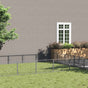 Dog Kennel Silver 32 m² Steel