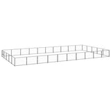 Dog Kennel Black 50 m? Steel