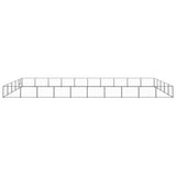 Dog Kennel Black 50 m? Steel