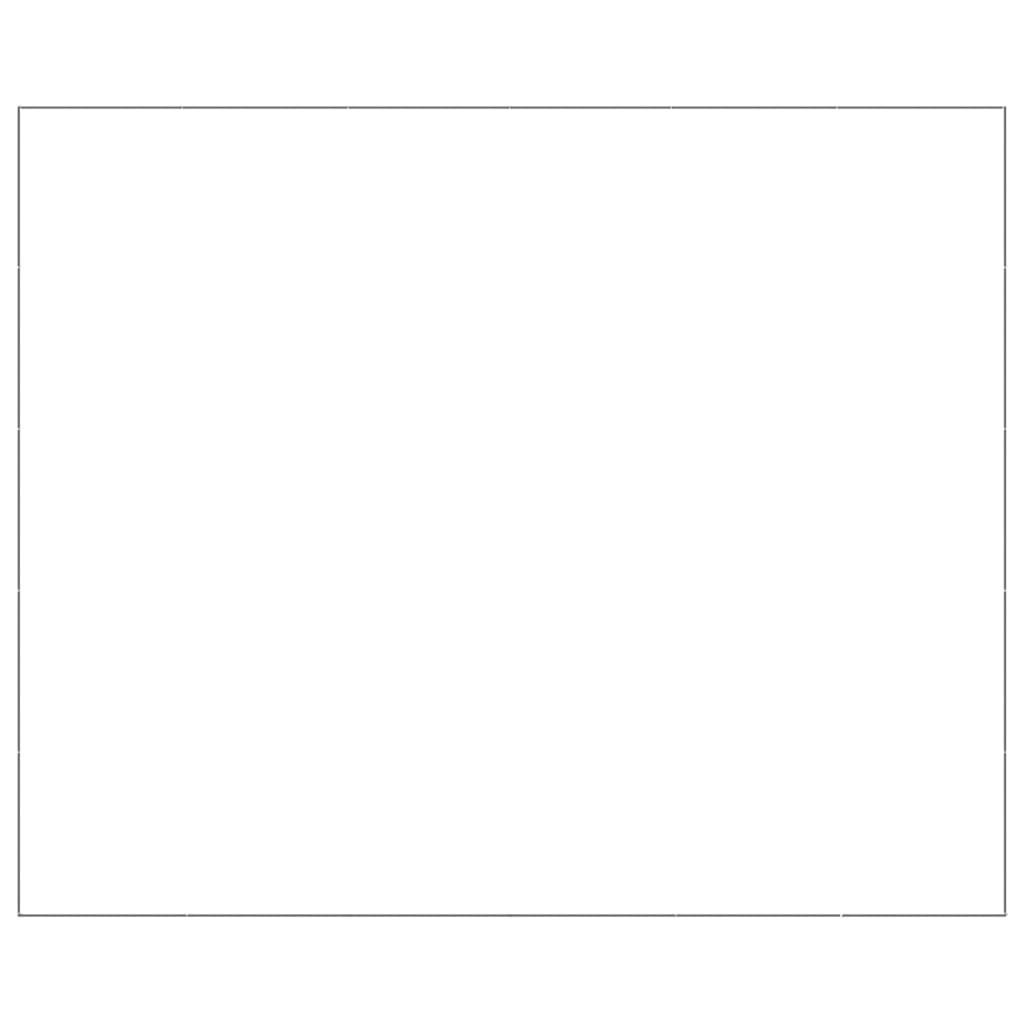 Dog Kennel Silver 30 m² Steel