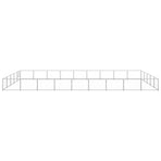 Dog Kennel Silver 45 m² Steel
