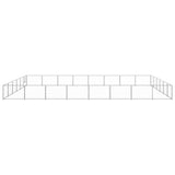 Dog Kennel Silver 48 m? Steel