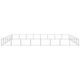 Dog Kennel Silver 48 m? Steel