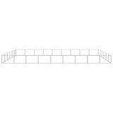 Dog Kennel Silver 54 m? Steel