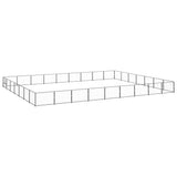 Dog Kennel Black 63 m? Steel