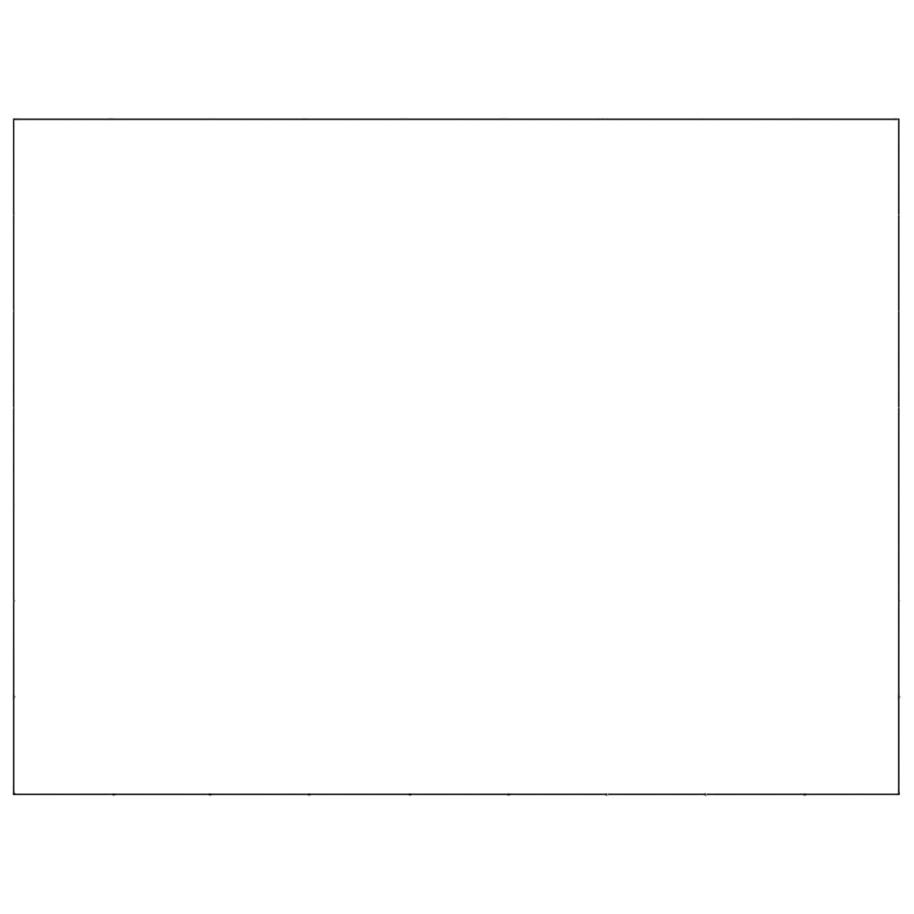 Dog Kennel Black 63 m² Steel