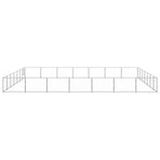 Dog Kennel Silver 49 m² Steel