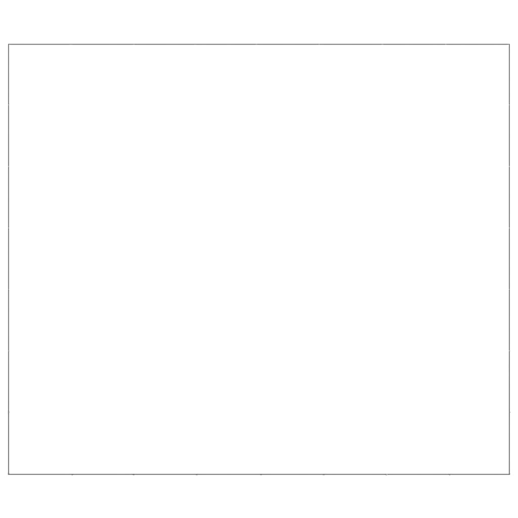 Dog Kennel Silver 56 m² Steel