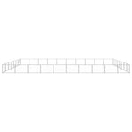 Dog Kennel Silver 70 m² Steel