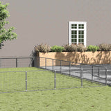 Dog Kennel Silver 72 m? Steel