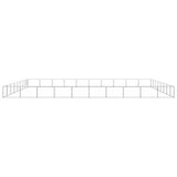 Dog Kennel Silver 80 m? Steel